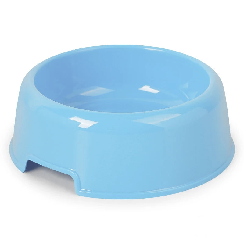 Pet Bowls Dog Cat Plastic Food Feeding Water Dish Bowl Feeder dog Supplies товары для собак accesorios para perros