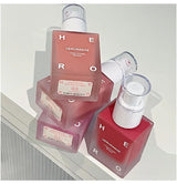 HERORANGE Matte Liquid Blush Velvet Blusher Peach Face Blusher Pigment Lasting Beauty Natural Cheek Tint Cream Blush Makeup 30ML