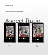 Fotorgear MS01 Magnetic Phone Selfie Monitor Screen for Smartphone Rear Camera Selfie Vlog Live Stream for iPhone Android