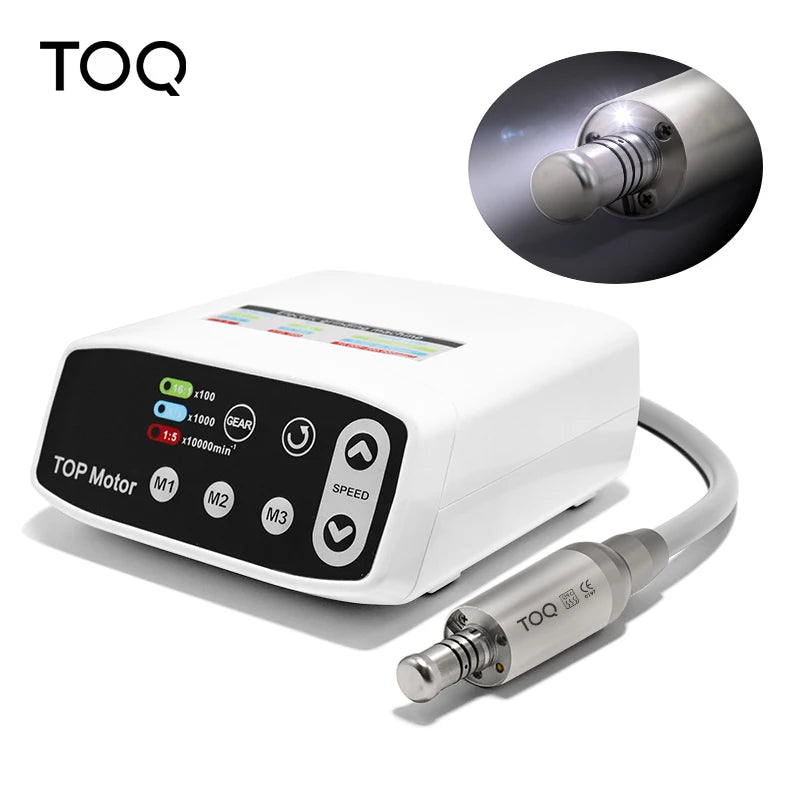 Dental Clinical Brushless Led Micro Motor Can Work With 1:5 1:1 16:1 Contra Angle Dentist Low Speed Handpiece
