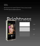 Fotorgear MS01 Magnetic Phone Selfie Monitor Screen for Smartphone Rear Camera Selfie Vlog Live Stream for iPhone Android