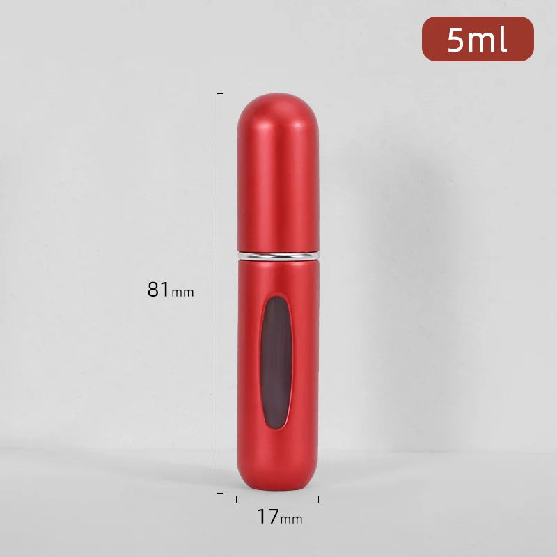 Perfume Spray Refillable Bottle 1PC 5ml 8ml Mini Portable Atomizer Jar Scent Pump Empty Container Cosmetic Liquid Tools