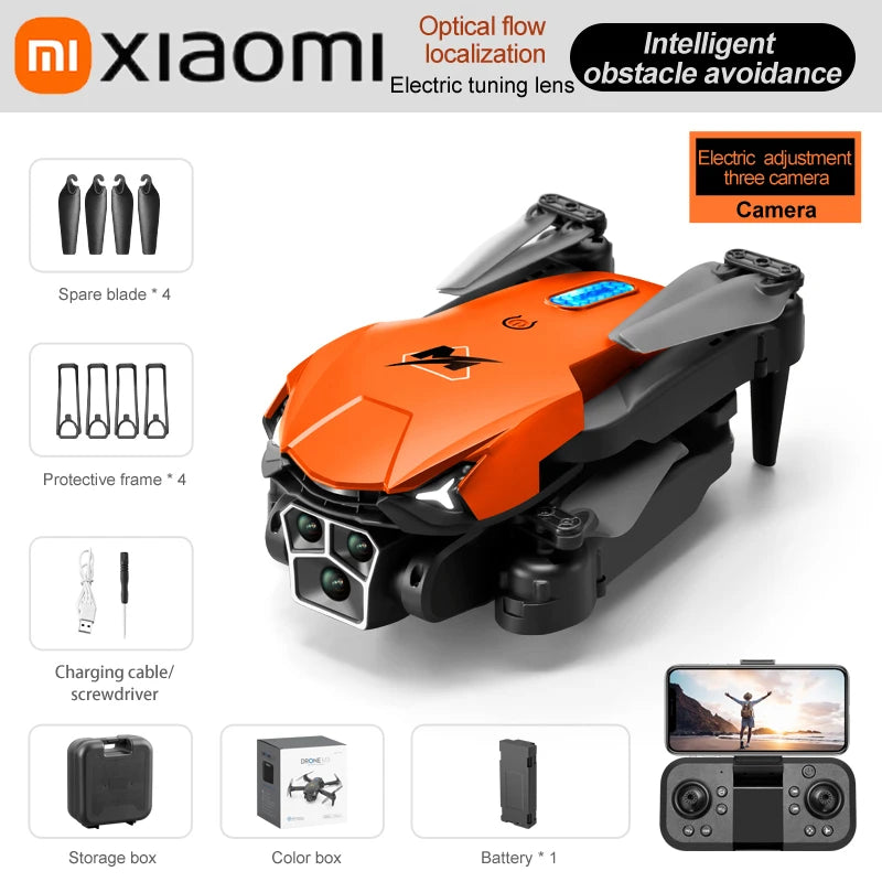 Xiaomi M3 Pro Drone 8K Triple-camera Professional HD Aerial Photography Obstacle Avoidance Brushless Motor GPS Return Drone ﻿
