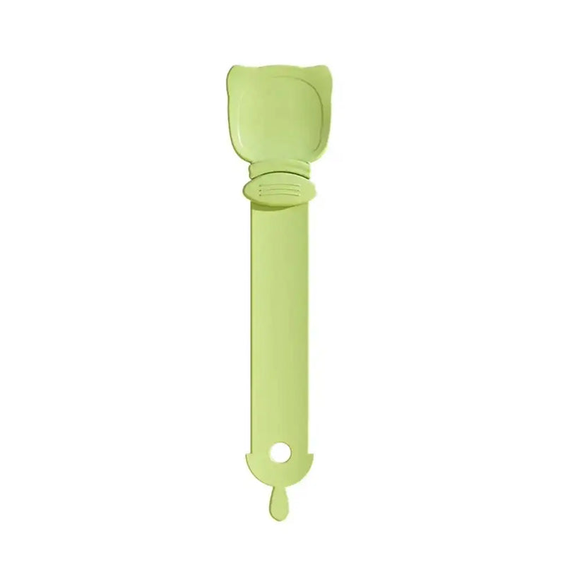 Pet Feed Spoon Food Scoop Cat Strip Squeezer Feeder Dispenser Indoors Puppy Kitten Snack Liquid Food Scoop Kitty Pet Supplies