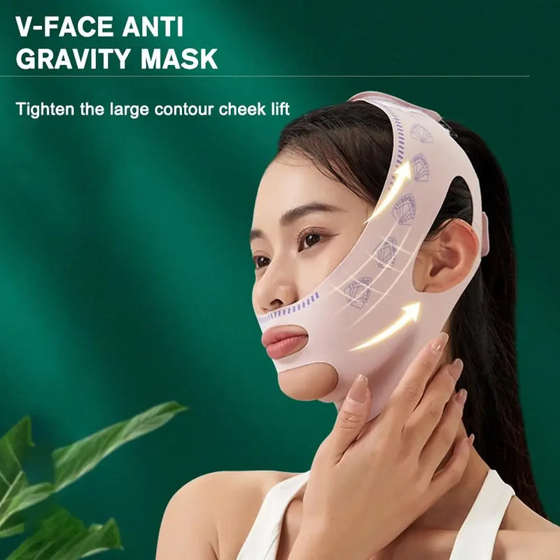 Beauty Health Chin Cheek Slimming Bandage V Shaper V Line Lifting Mask Face Lifting Anti Wrinkle Strap Band Sleeping Mask