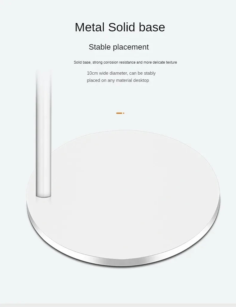 Curved Aluminum Headphone Stand Rack Sturdy Metal Gaming Headset Earphone Holder Hanger with Solid Base for Table Desk Display