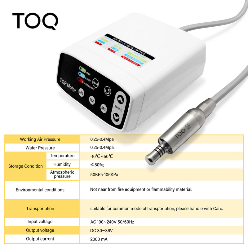 Dental Clinical Brushless Led Micro Motor Can Work With 1:5 1:1 16:1 Contra Angle Dentist Low Speed Handpiece