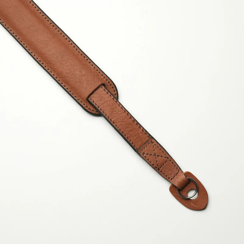 Mr.stone Handmade Genuine Leather Camera Strap For sony a7cR fujifilm XT5 Leica M1 Camera Shoulder Sling Belt (Shoulder support)