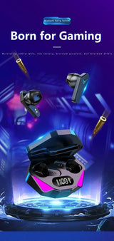 New X15 TWS Bluetooth Earphones Wireless Headphones 65ms Low Latency Earbuds Esport Gaming Headset Gamer Earphone Mic For phone