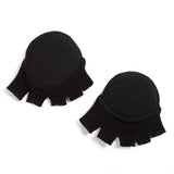 2Pcs=1Pair Toe Separator Foot Care Half Insoles Five Finger Socks Pads Bunion Sleeve Protector Hallux Valgus Forefoot For Women