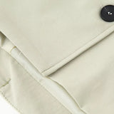 New women's clothing European and American style fashionable design sense lapel bat style short windbreaker