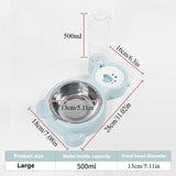 Pet Water Dispenser for Cats and Dogs  Automatic Water Storage Pet Food Bowl Food Container with Waterer Pet Supplies