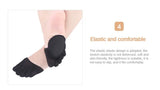 2Pcs=1Pair Toe Separator Foot Care Half Insoles Five Finger Socks Pads Bunion Sleeve Protector Hallux Valgus Forefoot For Women