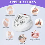 Electric Vacuum Pump Massage Breast Massager Enlargement & Butt Lifting Body Shaping for Beauty Salons, Hospitals, Spas