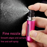 Perfume Spray Refillable Bottle 1PC 5ml 8ml Mini Portable Atomizer Jar Scent Pump Empty Container Cosmetic Liquid Tools