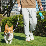 Portable Pet Dog Water Bottle Hiking Outdoor Leakproof Puppy Drinking Bowls for Small Medium Large Dogs Cats Chihuahua Supplies