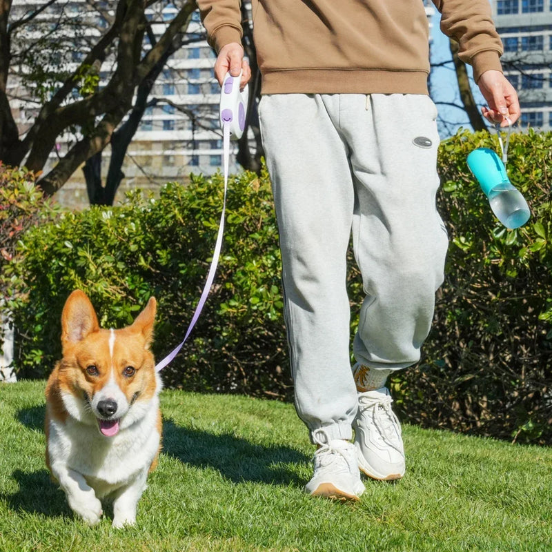 Portable Pet Dog Water Bottle Hiking Outdoor Leakproof Puppy Drinking Bowls for Small Medium Large Dogs Cats Chihuahua Supplies